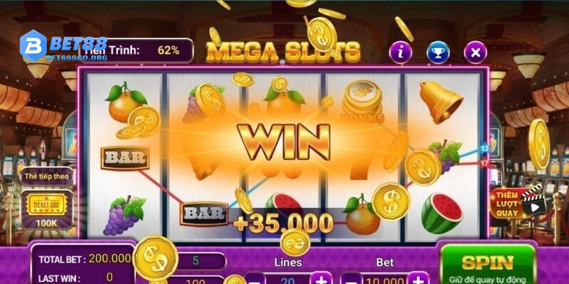 Các bước hướng dẫn bạn chơi nổ hũ trực tuyến tại BET88